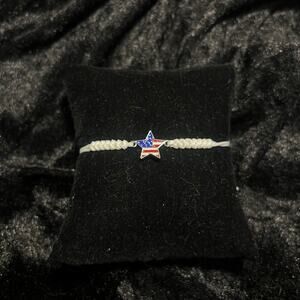 American flag star Bracelet